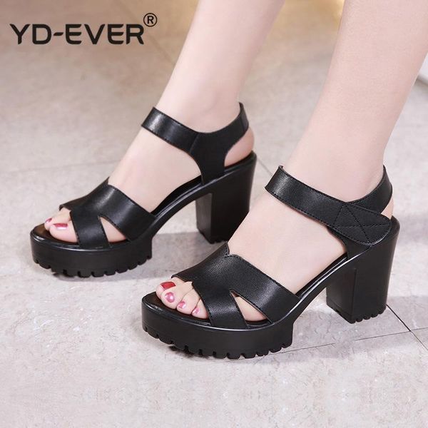 dress shoes 2021 leather women platform sandals hook& loop high heels summer peep toe woman plus size 33-43, Black
dress shoes 2021 leather women platform sandals hook& loop high heels summer peep toe woman plus size 33-43, Black