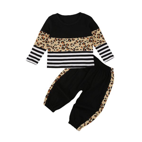 0-4y autumn spring toddler infant kid boy clothes set casual leopard long sleeve pants outfits children clothing 210515, White
0-4y autumn spring toddler infant kid boy clothes set casual leopard long sleeve pants outfits children clothing 210515, White