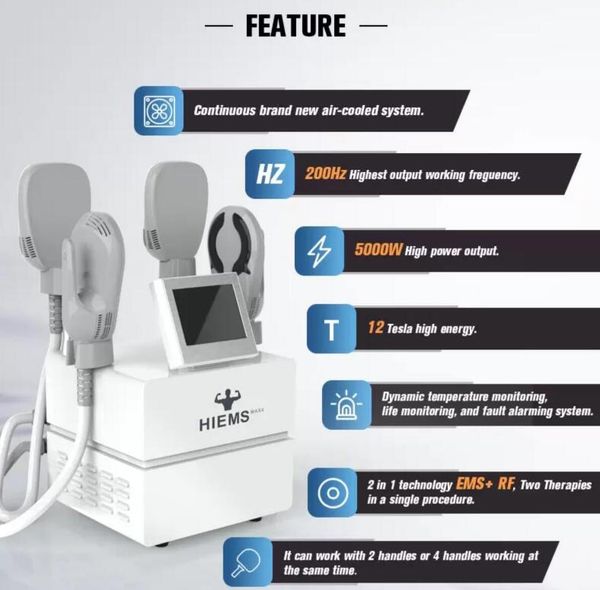 2022 pro max4 hi-emt ems slimming machine muscle stimulator electromagnetic fat burning body shaping weight loss fat reduce beauty equipment
2022 pro max4 hi-emt ems slimming machine muscle stimulator electromagnetic fat burning body shaping weight loss fat reduce beauty equipment