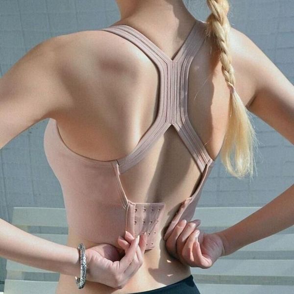 push up gather bra high impact shockproof solid color hollow out back buckle fitness adjustable workout vital tank gym clothing, White;black
push up gather bra high impact shockproof solid color hollow out back buckle fitness adjustable workout vital tank gym clothing, White;black