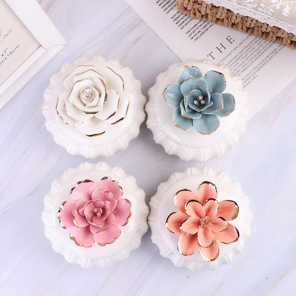 storage bottles & jars rose peony box ceramic flower canister jar with lid desktop
storage bottles & jars rose peony box ceramic flower canister jar with lid desktop