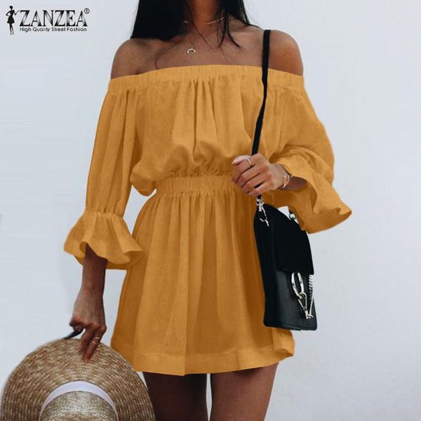 casual dresses summer bohemian 3/4 sleeve ruffles mini dress 2022 solid holiday vestidos women off shoulder beach party sundress, Black;gray
casual dresses summer bohemian 3/4 sleeve ruffles mini dress 2022 solid holiday vestidos women off shoulder beach party sundress, Black;gray