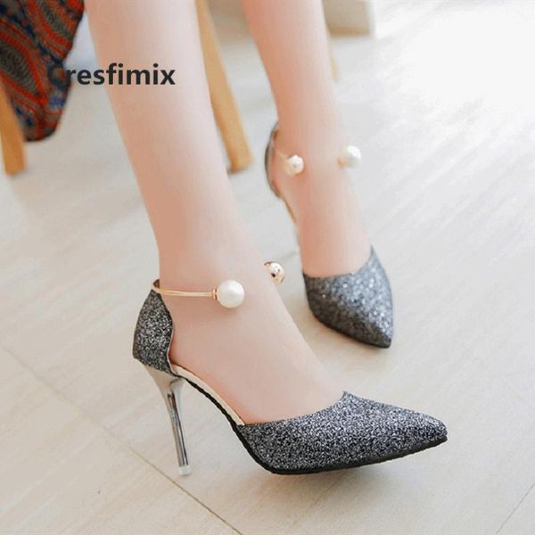 dress shoes talons hauts female classic silver pearl pointed toe high heel lady cool party golden wedding a3114, Black
dress shoes talons hauts female classic silver pearl pointed toe high heel lady cool party golden wedding a3114, Black