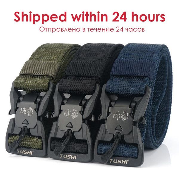 waist support 2021 army style combat belts quick release tactical belt fashion men canvas waistband outdoor hunting 6colors optional 125cm, Black;gray
waist support 2021 army style combat belts quick release tactical belt fashion men canvas waistband outdoor hunting 6colors optional 125cm, Black;gray