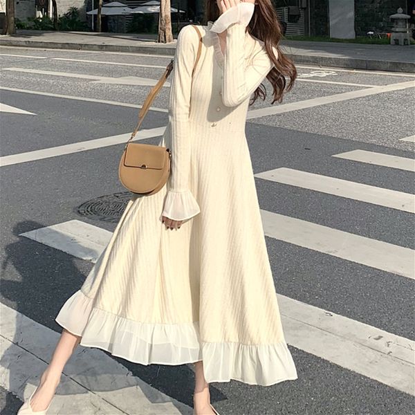 casual dresses elegant woman's nightgown long sleeve with office cleavage ed in women's mesh vtage lace a korean play 2021-autumn, Black;gray
casual dresses elegant woman's nightgown long sleeve with office cleavage ed in women's mesh vtage lace a korean play 2021-autumn, Black;gray