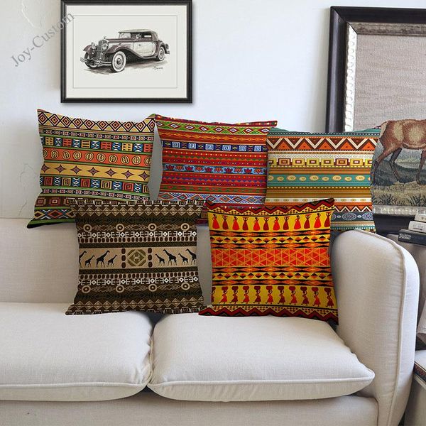 cushion/decorative pillow african tribes national style decor geometric pattern linen case creative home sofa chair decoration cushion cover
cushion/decorative pillow african tribes national style decor geometric pattern linen case creative home sofa chair decoration cushion cover