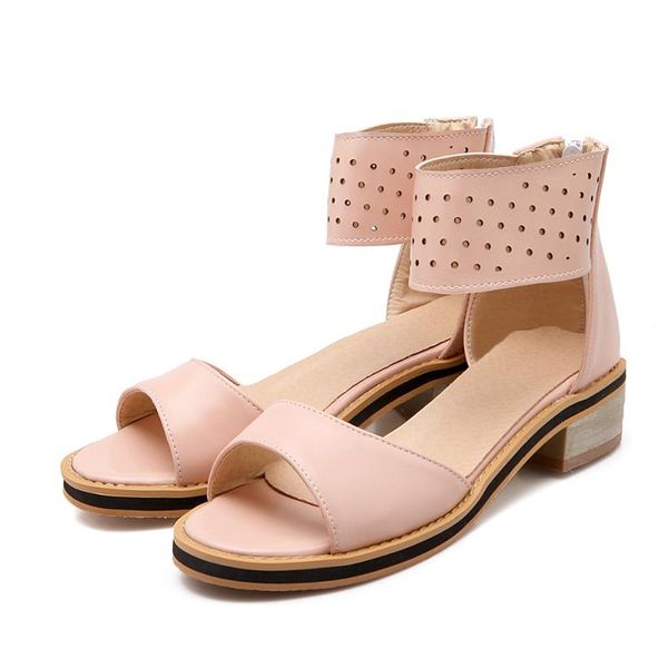 dress shoes pqecfs big size 30-50 summer fashion women solid sweet cut-outs med heels sandals 4 colors, Black
dress shoes pqecfs big size 30-50 summer fashion women solid sweet cut-outs med heels sandals 4 colors, Black