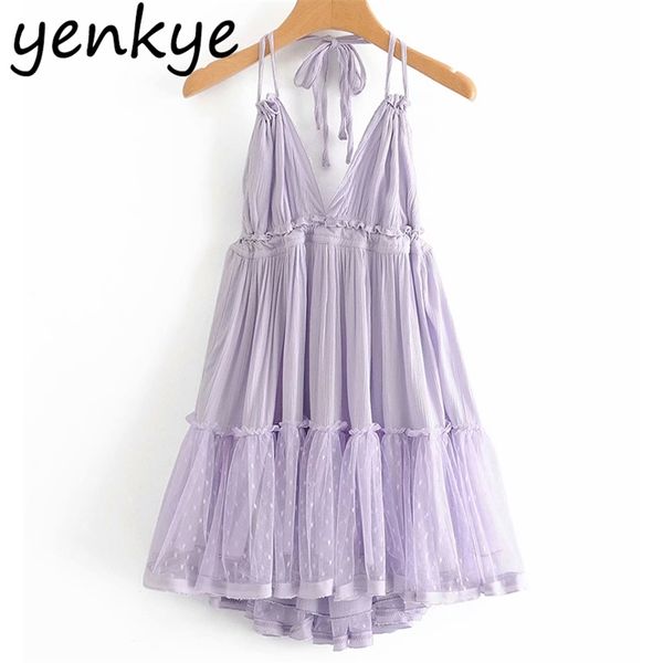 backless sling beach dress women mesh patchwork halter holiday summer vestido short sundress robe femme plus size 210514, Black;gray
backless sling beach dress women mesh patchwork halter holiday summer vestido short sundress robe femme plus size 210514, Black;gray