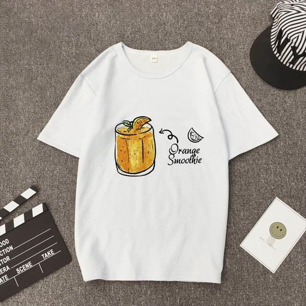 summer fashion original dormitory drink womens printing beautiful harajuku graphic funny top, White
summer fashion original dormitory drink womens printing beautiful harajuku graphic funny top, White