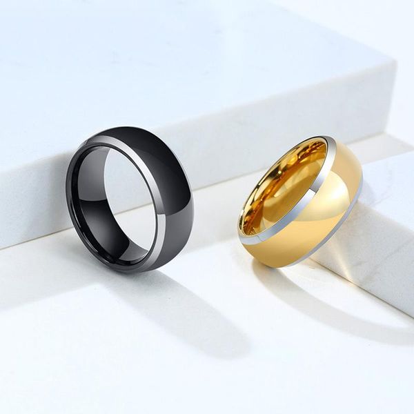 wedding rings simple tungsten steel men's ring black/gold color fashion jewelry, Slivery;golden
wedding rings simple tungsten steel men's ring black/gold color fashion jewelry, Slivery;golden