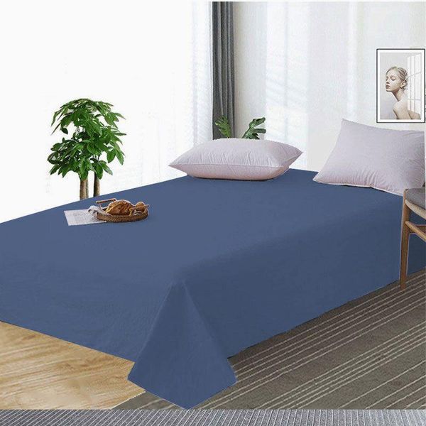 sheets & sets 1pc of 100% pure cotton solid color high-density soft and comfortable right angle flat bed sheet can be customized large king
sheets & sets 1pc of 100% pure cotton solid color high-density soft and comfortable right angle flat bed sheet can be customized large king