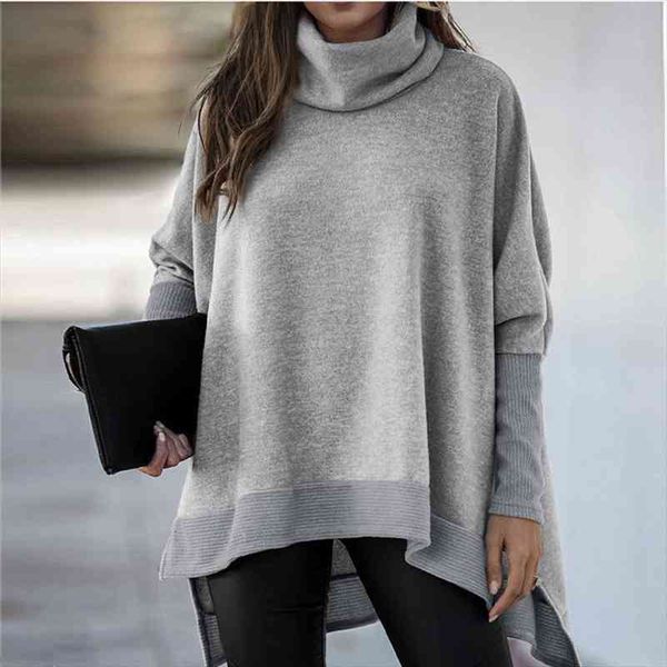 batwing sleeve sweater women long sleeve turtleneck side split loose casual woman autumn winter fashion ladies pullover, White;black
batwing sleeve sweater women long sleeve turtleneck side split loose casual woman autumn winter fashion ladies pullover, White;black