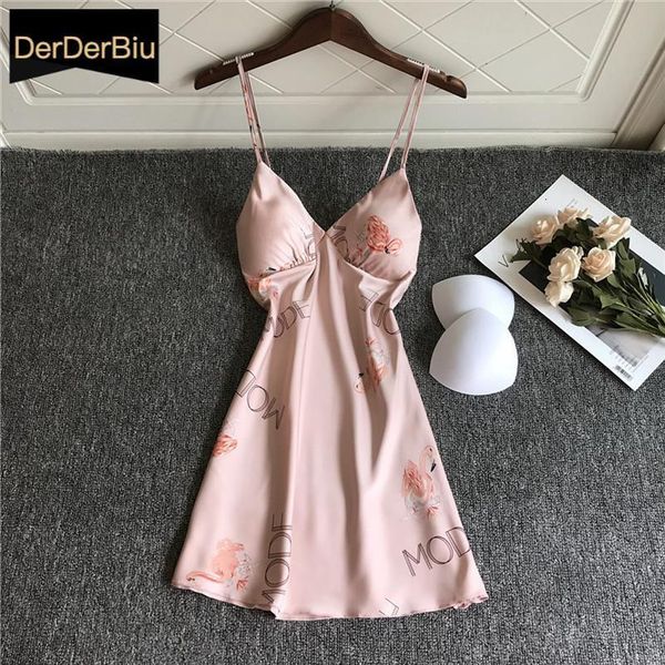 nightdress animal picture nightgown women sleepwear silk satin soft summer nightwear chest pads homewear, Black;red
nightdress animal picture nightgown women sleepwear silk satin soft summer nightwear chest pads homewear, Black;red