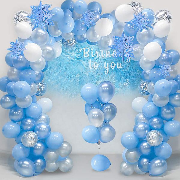 119pcs blue white silver latex balloon garland arch kit snowflake birthday christmas winter mall home party background decor
119pcs blue white silver latex balloon garland arch kit snowflake birthday christmas winter mall home party background decor