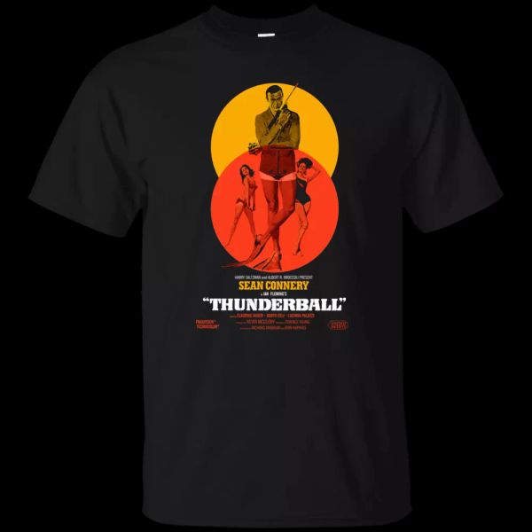 Thunderball, James Bond, Sean Connery, Dr. No, Danish, T-Shirt, White;black
Thunderball, James Bond, Sean Connery, Dr. No, Danish, T-Shirt, White;black