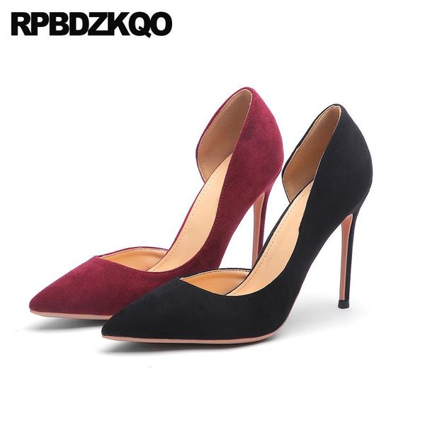 dress shoes casual 8cm ladies high heels suede ultra pointed toe black scarpin super pumps slip on thin extreme plus size wine red
dress shoes casual 8cm ladies high heels suede ultra pointed toe black scarpin super pumps slip on thin extreme plus size wine red
