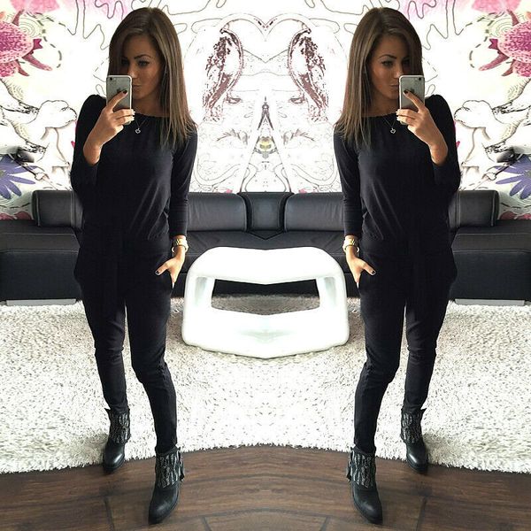 two piece dress casual women set pieces outfits long sleeve off shoulder crop warm autumn spring long drawstring pants mzds, White
two piece dress casual women set pieces outfits long sleeve off shoulder crop warm autumn spring long drawstring pants mzds, White
