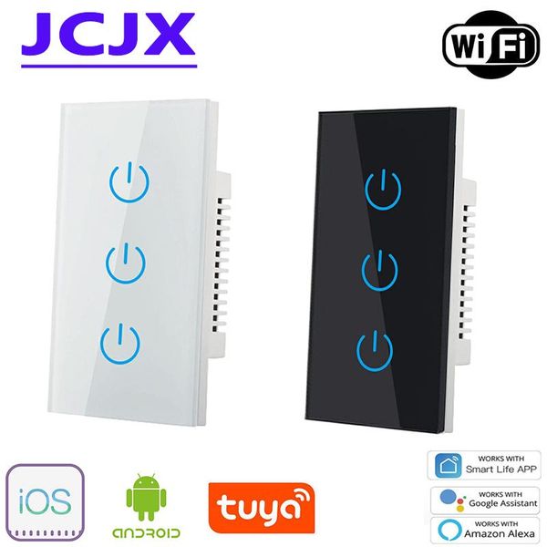 smart home control jcjx lsw02 wifi wall touch switch light 1/2/3 gang tuya life support alexa google us
smart home control jcjx lsw02 wifi wall touch switch light 1/2/3 gang tuya life support alexa google us