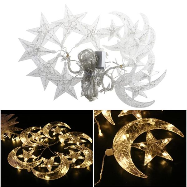 curtain & drapes 2.5m 220v led star and moon string light warm white fairy lights decoration lighting for christmas year wedding
curtain & drapes 2.5m 220v led star and moon string light warm white fairy lights decoration lighting for christmas year wedding