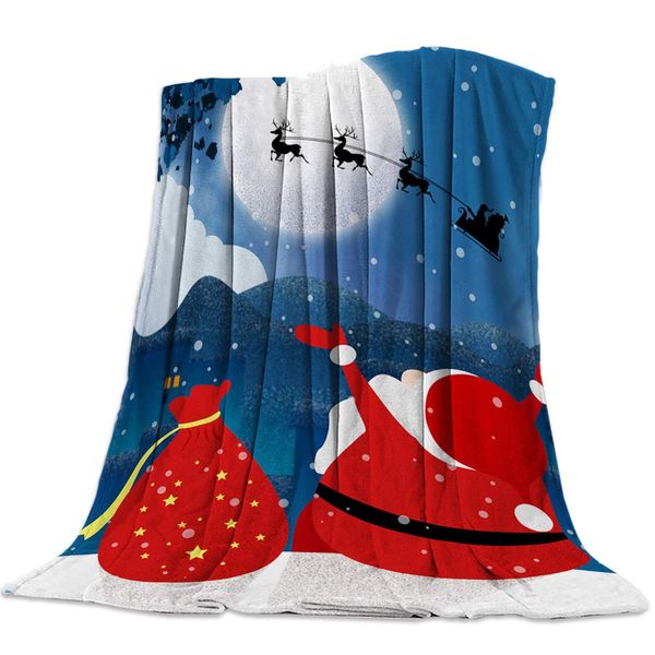 Throw Blanket for Sofa Couch- Rooftop Santa Claus and Gifts 49 x 59 Inche Flannel Bed Blanket Lightweight Microfiber Throw for
Throw Blanket for Sofa Couch- Rooftop Santa Claus and Gifts 49 x 59 Inche Flannel Bed Blanket Lightweight Microfiber Throw for