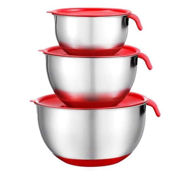bowls stainless steel mixing salad bowl non-slip&stackable serving with airtight lids for kitchen cooking baking
bowls stainless steel mixing salad bowl non-slip&stackable serving with airtight lids for kitchen cooking baking