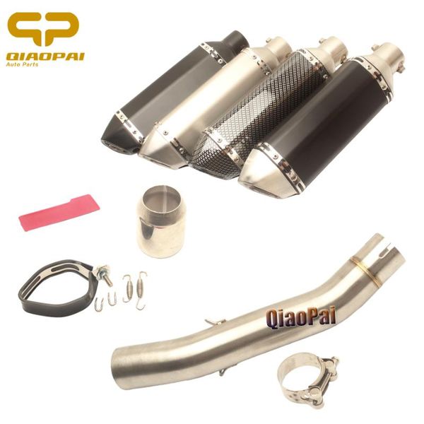 motorcycle exhaust system mid tube link pipe db killer escape muffler 51 for benelli 300 bj300 bj300gs tnt300 bn302 full
motorcycle exhaust system mid tube link pipe db killer escape muffler 51 for benelli 300 bj300 bj300gs tnt300 bn302 full