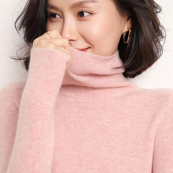women's sweaters 2021 autumn winter women 100% pure cashmere turtleneck high elasticity sweater pullover soft shirt girl clothes 6color, White;black
women's sweaters 2021 autumn winter women 100% pure cashmere turtleneck high elasticity sweater pullover soft shirt girl clothes 6color, White;black