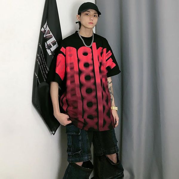 men's t-shirts aikooki hip hop men streetwear oversize t-shirt illusion letter print t shirt harajuku cotton summer short sleeve tshirt, White;black
men's t-shirts aikooki hip hop men streetwear oversize t-shirt illusion letter print t shirt harajuku cotton summer short sleeve tshirt, White;black