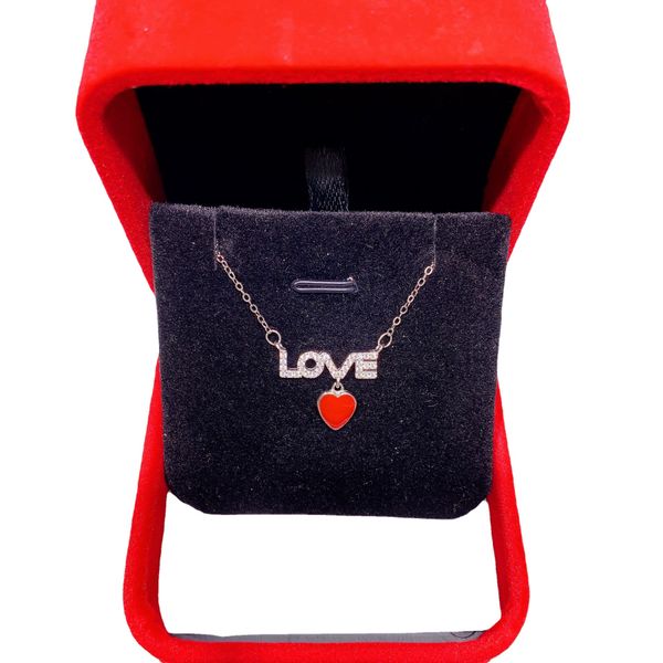 xianlan166 s925 pure silver necklace love letters, japan and south korea contracted red chain clavicle love small pure and fresh a
xianlan166 s925 pure silver necklace love letters, japan and south korea contracted red chain clavicle love small pure and fresh a