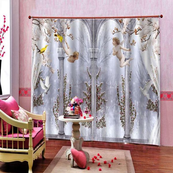 curtain & drapes european roman column angel misty forest landscape large window for living room bedroom flowers pigeon indoor set
curtain & drapes european roman column angel misty forest landscape large window for living room bedroom flowers pigeon indoor set