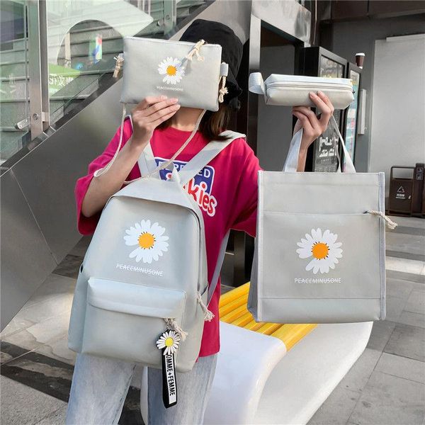 school bags 4 pcs set backpack women printing college student schoolbag waterproof teen girls canvas book
school bags 4 pcs set backpack women printing college student schoolbag waterproof teen girls canvas book