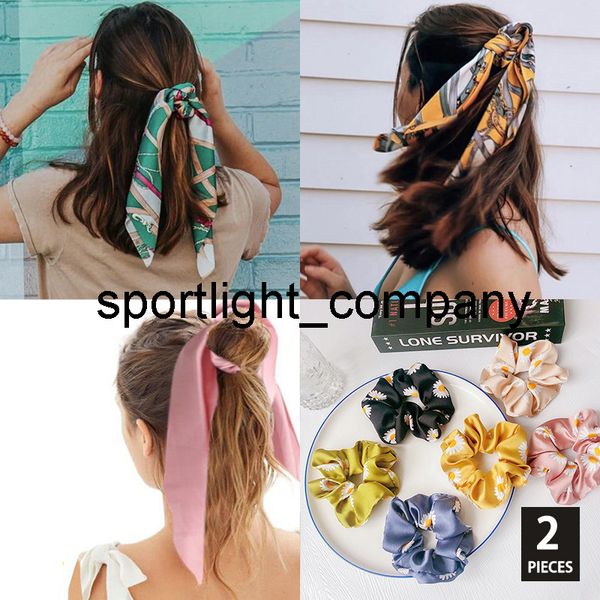 2 pcs/set fashion scrunchie silk elastic hair band for women 2020 new hair scarf bows rubber ropes ties hair accessories, Slivery;white
2 pcs/set fashion scrunchie silk elastic hair band for women 2020 new hair scarf bows rubber ropes ties hair accessories, Slivery;white