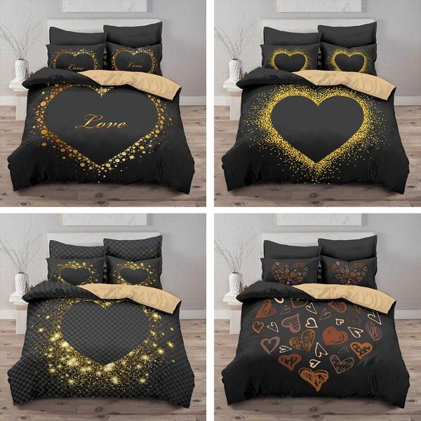 love heart printed duvet cover golden bedding set quilt with pillow case couple king size comforter covers sets
love heart printed duvet cover golden bedding set quilt with pillow case couple king size comforter covers sets