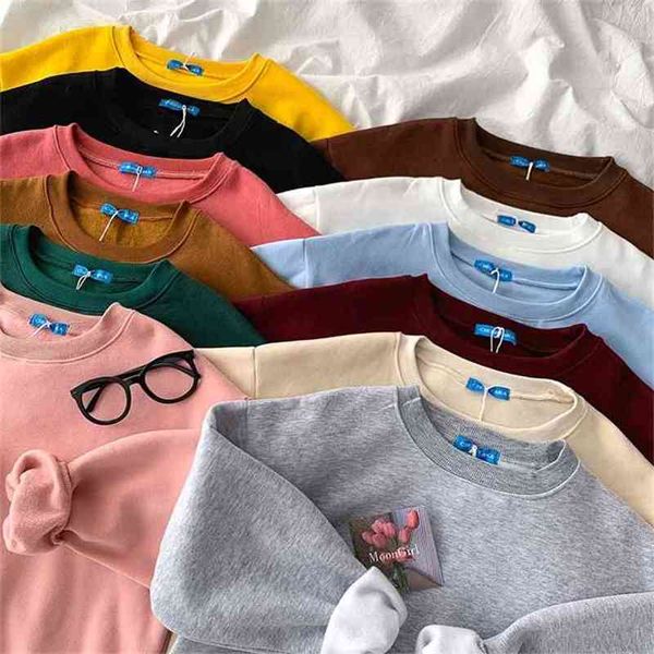 winter spring harajuku thickening sweatshirt women casual oversize bf long sleeve loose pullover female yellow purple korean 210805, Black
winter spring harajuku thickening sweatshirt women casual oversize bf long sleeve loose pullover female yellow purple korean 210805, Black