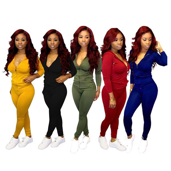 women's tracksuits fashion 2 piece set women long sleeve zipper hat suit slim pencil pants solid color leisure sports ab5q, Gray
women's tracksuits fashion 2 piece set women long sleeve zipper hat suit slim pencil pants solid color leisure sports ab5q, Gray