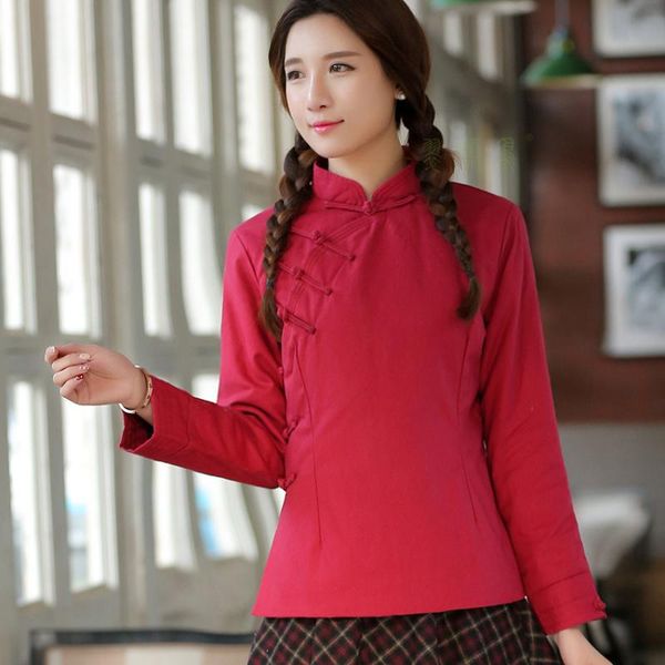 women's t-shirt autumn and winter ethnic style jacket chinese-style printed stand-up collar hand-buttoned slant coat cotton linen shirt, White
women's t-shirt autumn and winter ethnic style jacket chinese-style printed stand-up collar hand-buttoned slant coat cotton linen shirt, White