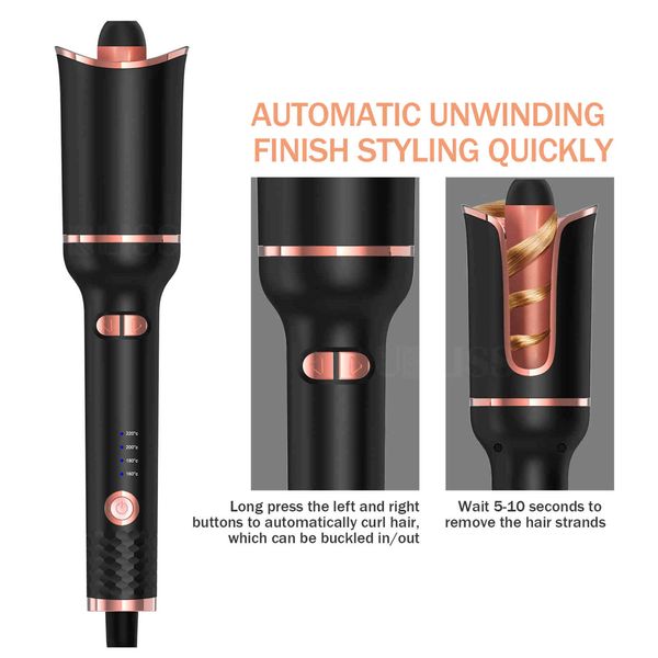 multi-automatic hair curler curling iron ceramic rotating waver magic wand irons style machine
multi-automatic hair curler curling iron ceramic rotating waver magic wand irons style machine