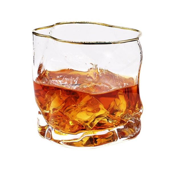 wine glasses 300ml whiskey cup transparent glass cocktail mug with gold rimmed fashion home bar drinkware supplies
wine glasses 300ml whiskey cup transparent glass cocktail mug with gold rimmed fashion home bar drinkware supplies