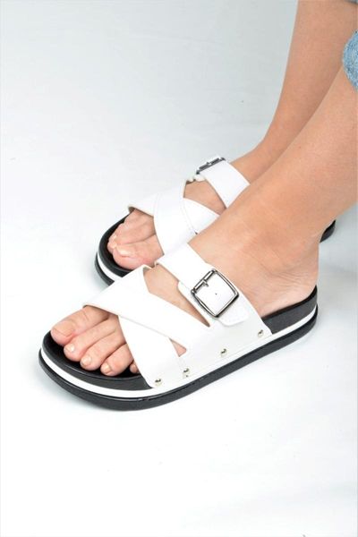 slippers cross strappy white, Black
slippers cross strappy white, Black