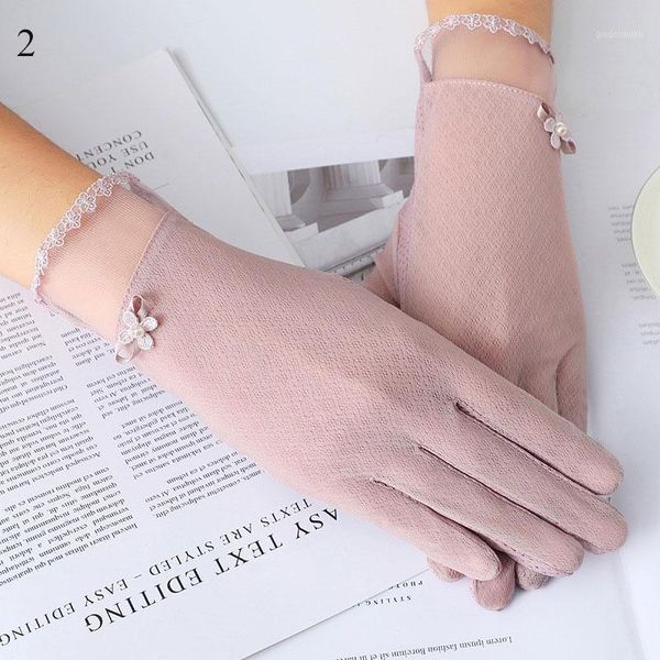 lace 1 pairs pearl flowers thin silk driving gloves touch screen gloves uv sunscreen women breathable1, Blue;gray
lace 1 pairs pearl flowers thin silk driving gloves touch screen gloves uv sunscreen women breathable1, Blue;gray