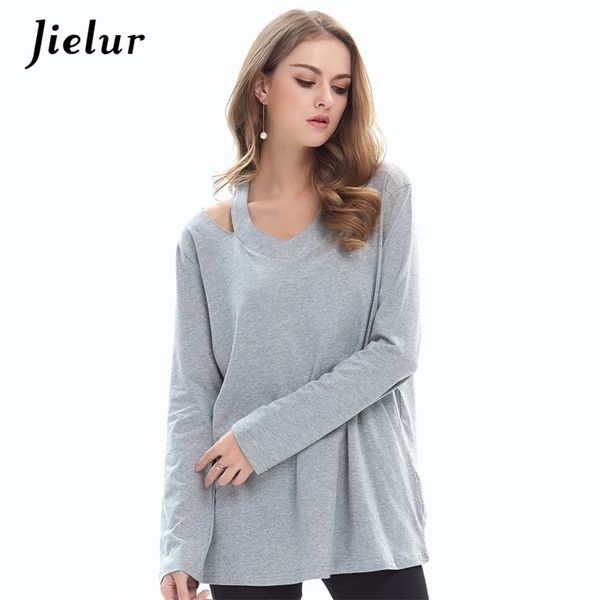 plus size xl-5xl hollow out v-neck women t-shirts long-sleeved solid color black t-shirt spring casual loose female 210426, White
plus size xl-5xl hollow out v-neck women t-shirts long-sleeved solid color black t-shirt spring casual loose female 210426, White