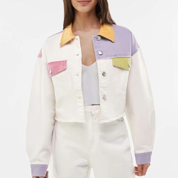women's jackets women patchwork blazer 2021 autumn casual lapel long sleeve office lady short coat korean fashion clothing for womens t, Black;brown
women's jackets women patchwork blazer 2021 autumn casual lapel long sleeve office lady short coat korean fashion clothing for womens t, Black;brown