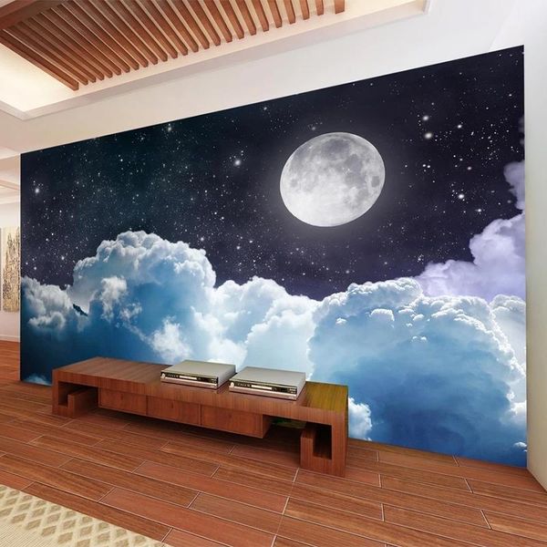 wallpapers self-adhesive waterproof wallpaper 3d moon starry sky landscape mural living room tv sofa bedroom study home decor wall stickers
wallpapers self-adhesive waterproof wallpaper 3d moon starry sky landscape mural living room tv sofa bedroom study home decor wall stickers