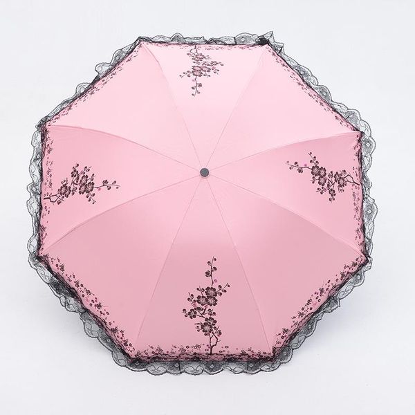 arrival lace rain sun umbrella women arched umbrellas 3 folding uv protection dual-use creative gift parasol
arrival lace rain sun umbrella women arched umbrellas 3 folding uv protection dual-use creative gift parasol