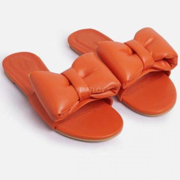 summer luxury trend women slipper flat heel butterfly knot leather slip on oudtoor slides cute ladies zapato mujer slippers, Black
summer luxury trend women slipper flat heel butterfly knot leather slip on oudtoor slides cute ladies zapato mujer slippers, Black