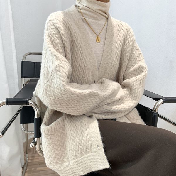women's suits & blazers autumn knitted cardigans sweater coat long sleeve good quality poncho streetwear cld6, White;black
women's suits & blazers autumn knitted cardigans sweater coat long sleeve good quality poncho streetwear cld6, White;black