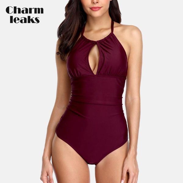 one-piece suits charmleaks womens high neck one piece swimwear solid color bathing suit bandaged padded swimsuit bikini
one-piece suits charmleaks womens high neck one piece swimwear solid color bathing suit bandaged padded swimsuit bikini