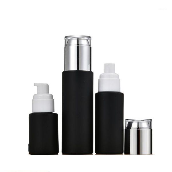 storage bottles & jars empty glass frosted black bottle acrlie silver lid essence lotion pump spray cosmetic container30ml 40ml 50ml 60ml 10
storage bottles & jars empty glass frosted black bottle acrlie silver lid essence lotion pump spray cosmetic container30ml 40ml 50ml 60ml 10