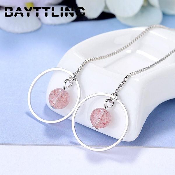 dangle & chandelier bayttling 925 sterling silver long tassel round strawberry crystal pendant earrings for women fashion wedding jewelry gi
dangle & chandelier bayttling 925 sterling silver long tassel round strawberry crystal pendant earrings for women fashion wedding jewelry gi