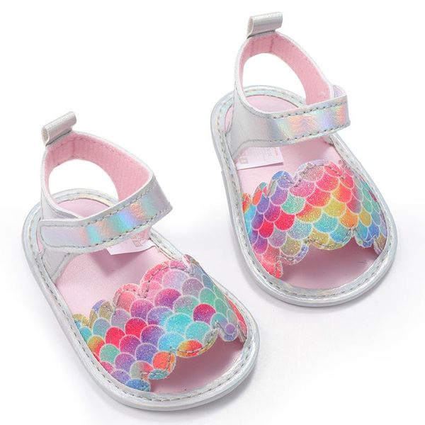 sandals baby toddler fish scale patterns anti-slip footwear walking shoes prewalker for summer 3-9 months, Black;red
sandals baby toddler fish scale patterns anti-slip footwear walking shoes prewalker for summer 3-9 months, Black;red